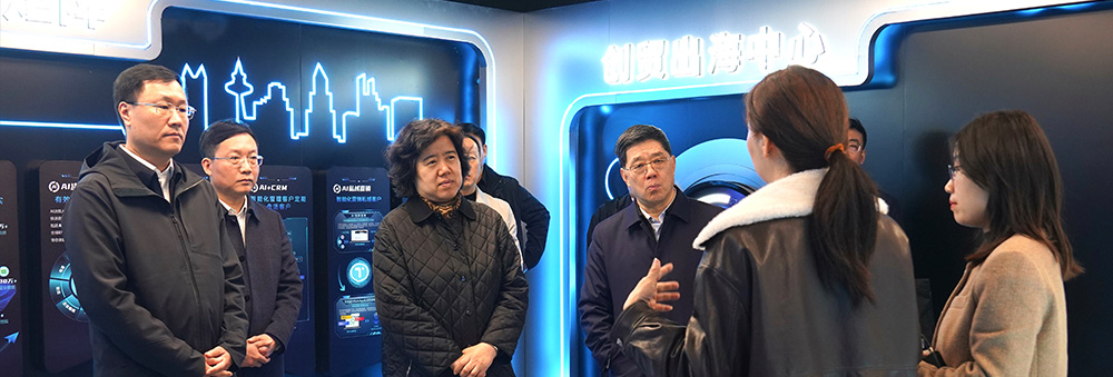 热烈欢迎辽阳市委书记白英一行莅临创贸出海中心(南通)